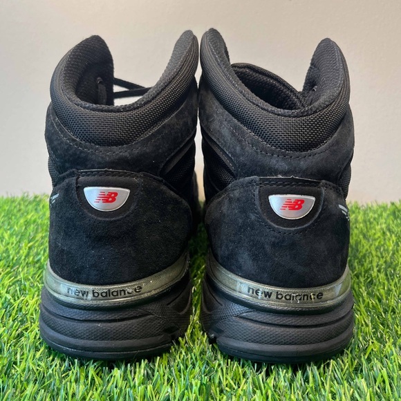 New Balance 990v4 Mid Made in USA Black Grey - Picture 5 of 8